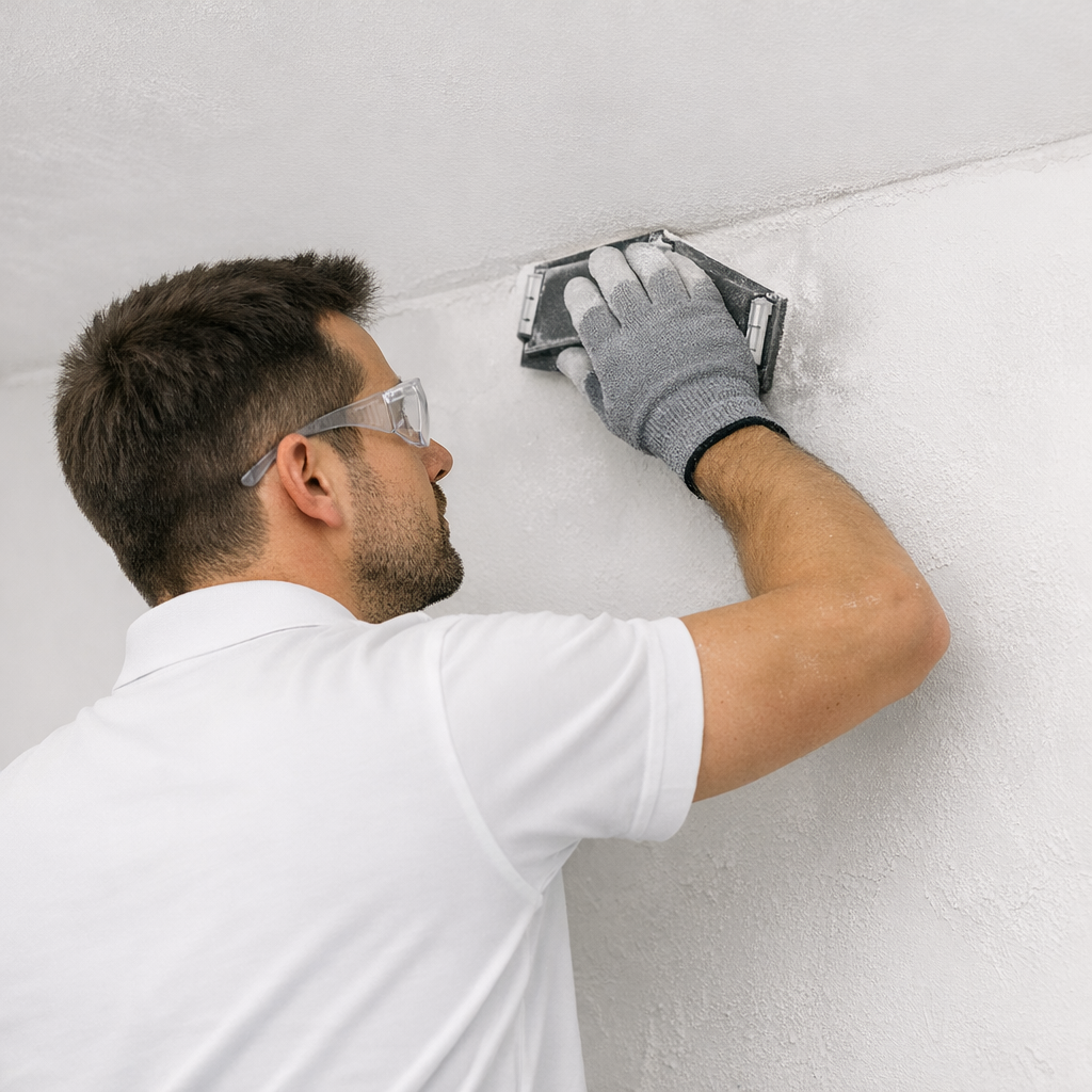 Stucwerk afwerking